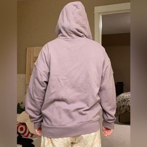 Women’s purple hoodie